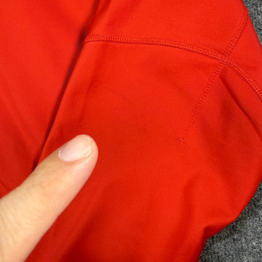 Nike ACG Softshell Jacket Mens XL Red Fleece Lined Outdoor Hiking Vintage 90's - Picture 12 of 15